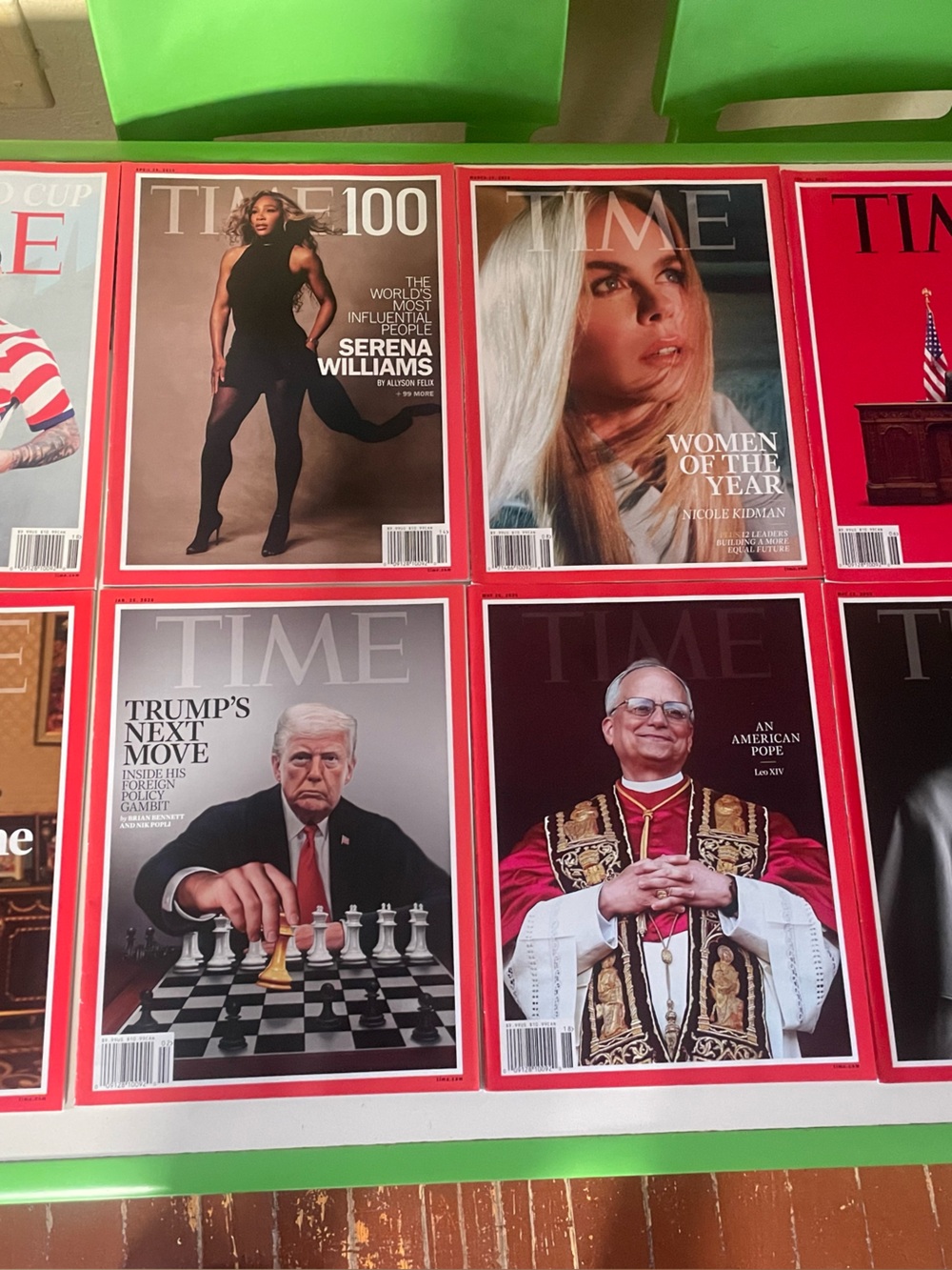 Time Magazine Collection - Red and Black Covers